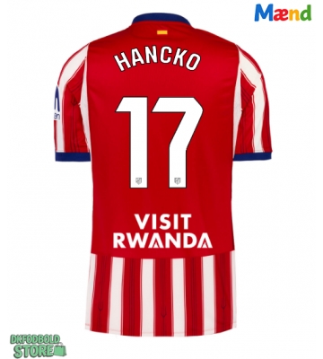 Atletico Madrid David Hancko #17 Replika Hjemmebanetrøje 2026-27 Kortærmet